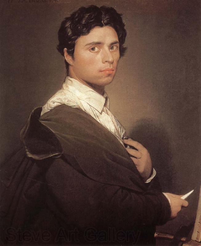 Jean-Auguste Dominique Ingres Self-Portrait Germany oil painting art